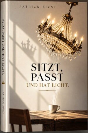 SITZT, PASST UND HAT LICHT. — Hardcover Sammleredition